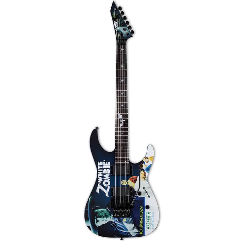 ESP LTD KH-WZ White Zombie Kirk Hammett Signature image 1