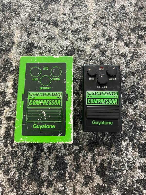 Guyatone PS-003 Box Series Compressor Vintage Guitar Effect Pedal MIJ Japan image 1
