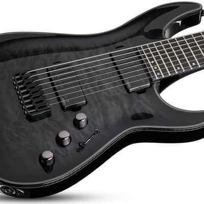 Schecter Hellraiser Hybrid C-8 - Trans Black Burst (TBB) (1925) image 5