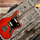 Fender American Professional Jaguar (Red Satin Refin) Guitar w/ HSC