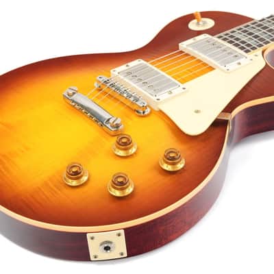 Gibson Custom 1959 Les Paul Standard Reissue VOS Iced Tea Burst image 11