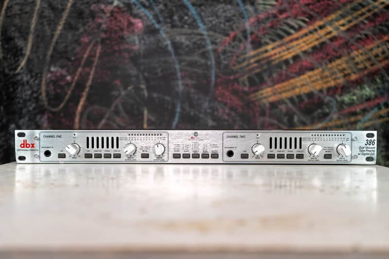dbx 386 Dual Vaccuum Tube Preamp w/ Digital Out | Reverb
