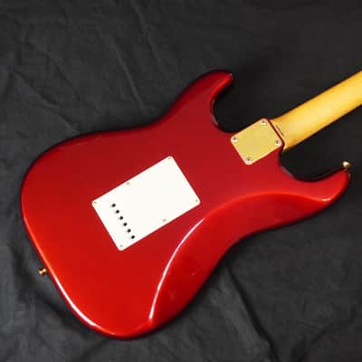1999 Fender Japan Chris Impellitteri Signature Stratocaster ST68G-115CI Candy Apple Red CIJ image 12