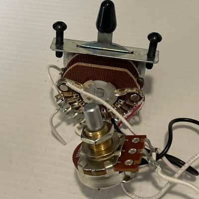2020's Era MIM Charvel San Dimas Pro Mod Style 1 Guitar Complete Electronics Wiring Volume Pot Jack image 6