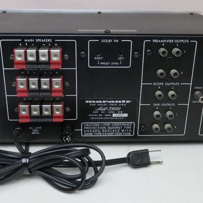 MARANTZ 3800 INTEGRATED AMPLIFIER FULLY SERVICED RECAPPED EXCELLENT CONDITION image 11