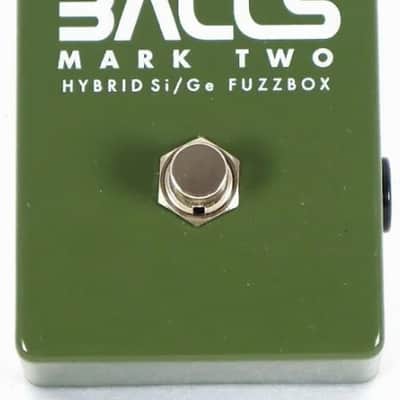 Balls Effects Mark Two Hybrid Si/GE Fuzz Fuzzbox Electric Guitar Effect Pedal *Recently Discontinued* image 2