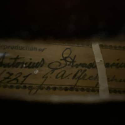 G A Pfretzschner 1721 4/4 Violin 1930's with Case image 3