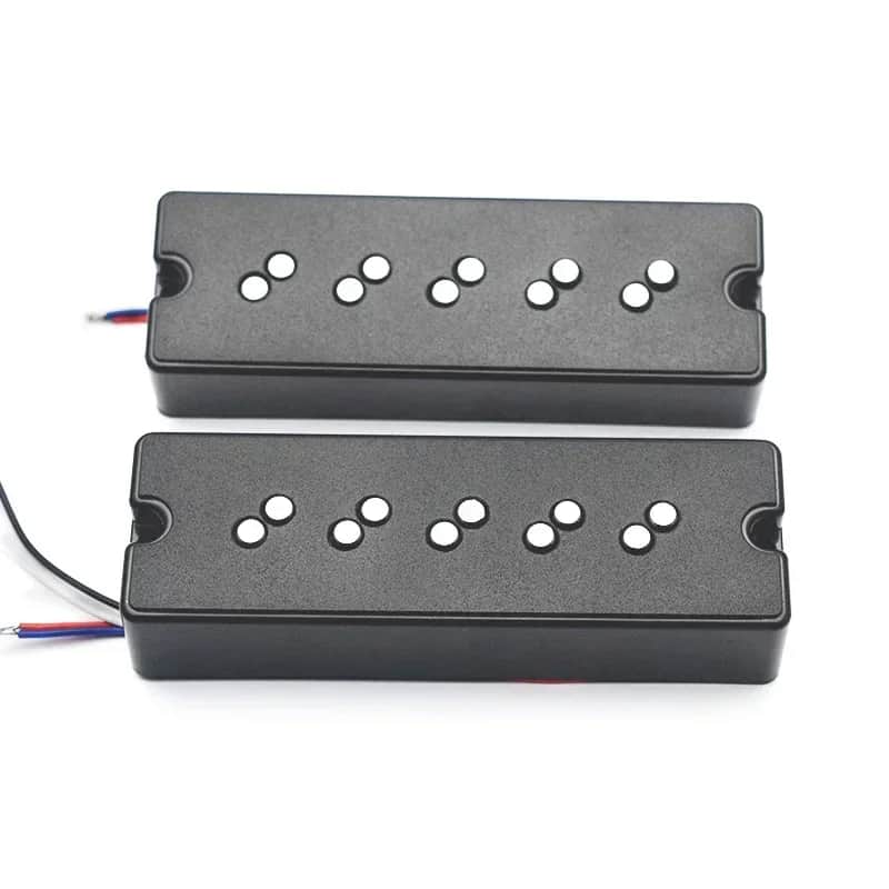 5 String Bass Soapbar Pickups Alnico 5 Magnets image 1