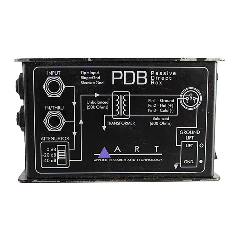 ART Pro Audio PDB Passive Direct Box image 1