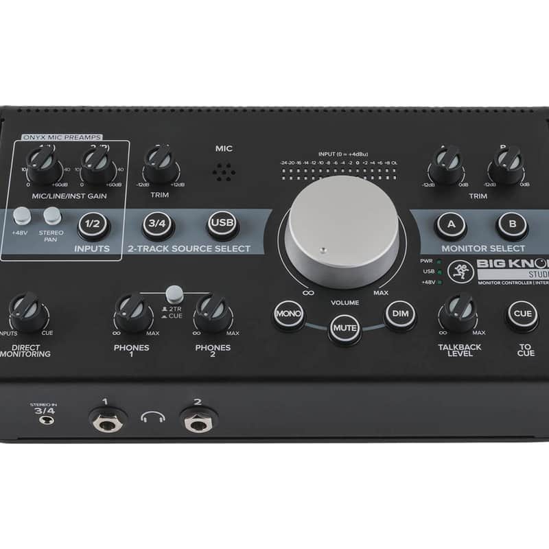 Mackie Big Knob Studio Monitor Controller Studio