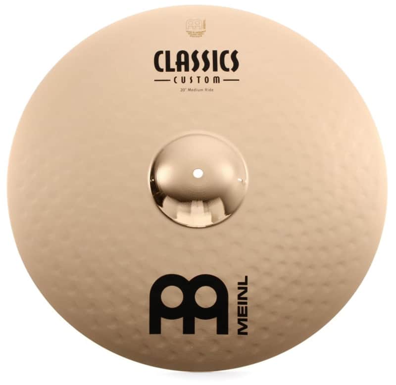Meinl Cymbals 20 inch Classics Custom Medium Ride Cymbal (CC20MR-Bd1) image 1