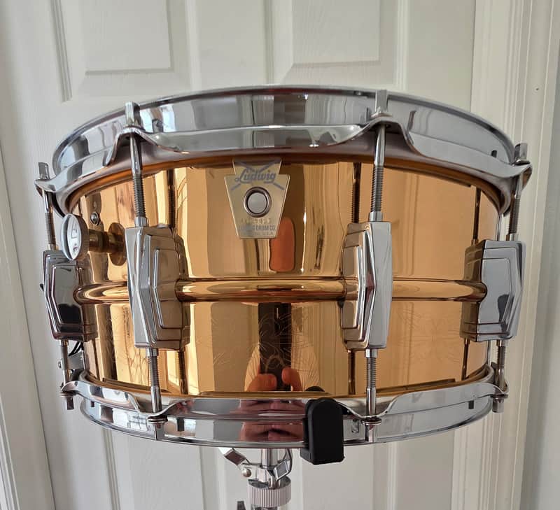RARE ! Ludwig Bronze 75th Anniversary/ Detailed Video attached - Bronze image 1