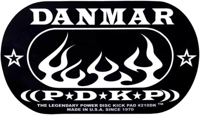 DANMAR Double Bass Drum Metal Disc Impact Pad New image 1