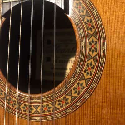 Alcantara Espana Concierto II 1995 Natural Classical Guitar Solid Cedar / Walnut image 11