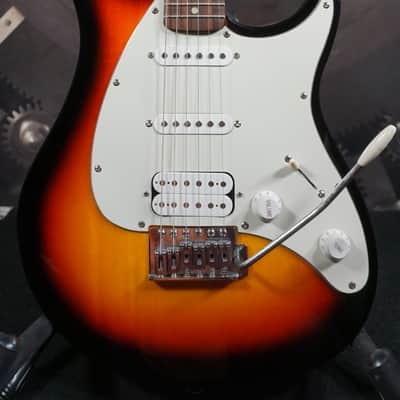 Peavey Raptor EXP Sunburst HSS 3-Color Sunburst Electric Guitar w/ Tremolo image 6