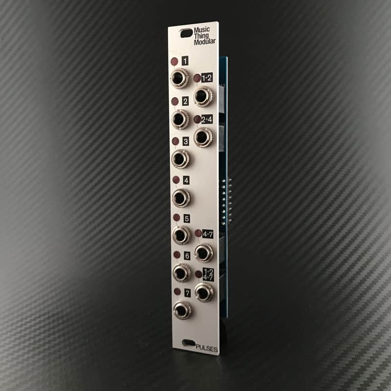 Music Thing Modular Pulses MkII Turing Machine Expander Aluminium 4hp Eurorack Module image 1