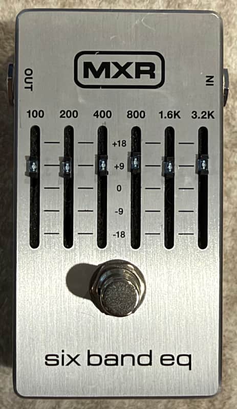 MXR M109S Six Band EQ 2016 - Present - Silver