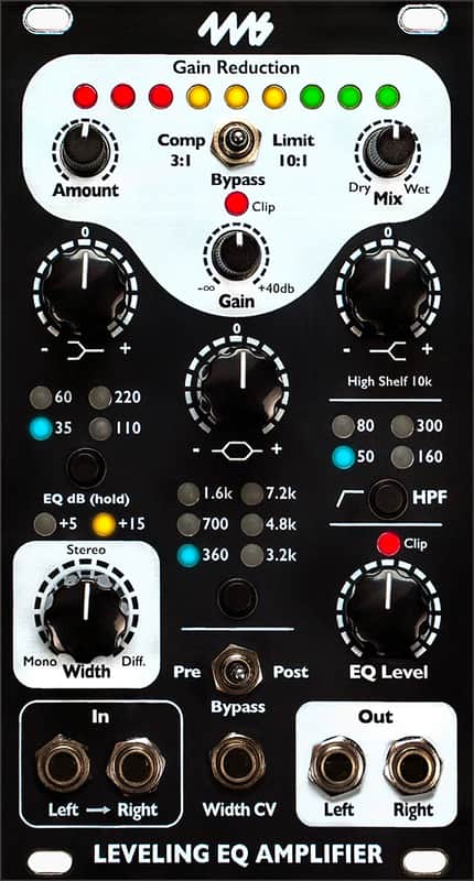 4MS LEVELING EQ AMPLIFIER LEQA : BRAND NEW :  [DETROIT MODULAR] image 1