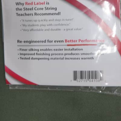 Red Label 4108 Viola Standard 15-16 1/2" Heavy Gauge Strings image 2