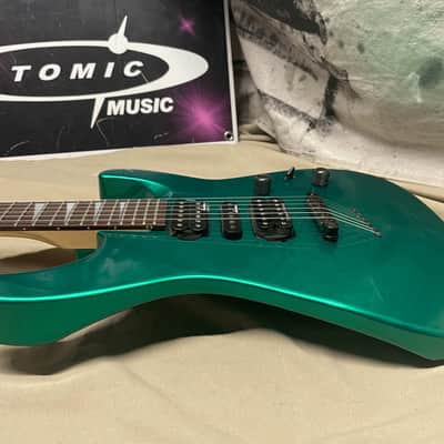 Jackson Professional Series Dinky Reverse HSH Guitar w/Seymour Duncan bridge pickup Green image 10