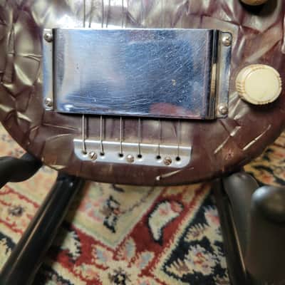 Vintage Magnatone Lap Steel Guitar 1950's - Perloid (C013-G43) image 5
