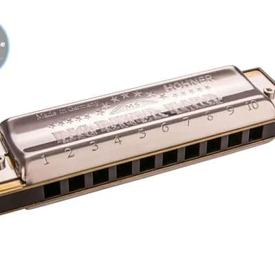 Hohner MS Series Big River Harp- Key of B image 1
