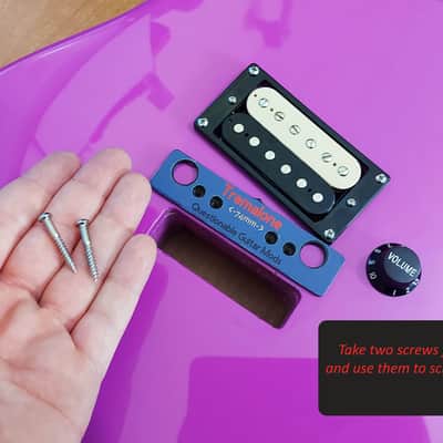 TremAlone For Kramer Baretta Special Tremolo Template *(74mm) image 7