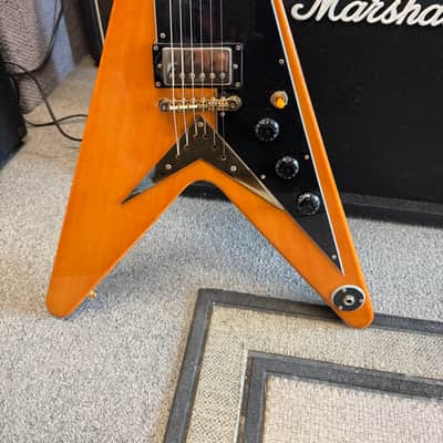 Epiphone FLYING V KORINA 2021 - KORINA NATURAL WOOD image 2