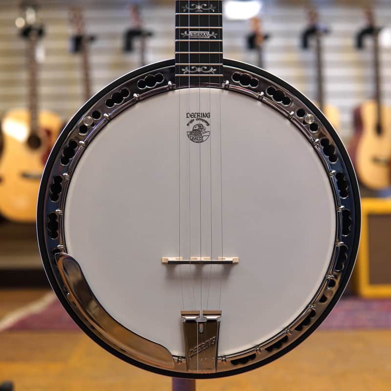 Deering Sierra 5-string Resonator Banjo w/Hard Case image 1