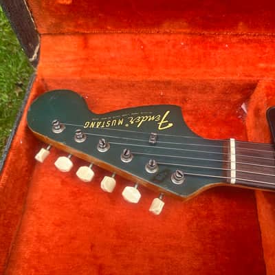 1969 Fender Mustang Competition Burgundy (Blue) image 8