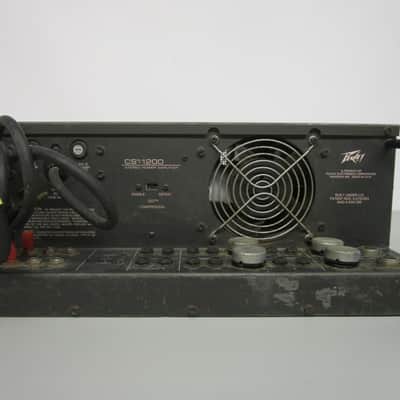 Peavey CS-1200 Stereo Power Amplifier | Reverb