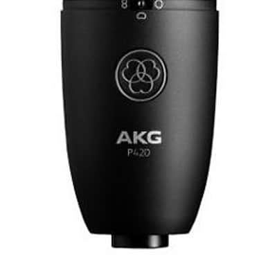 AKG P420 Multi-Pattern Large-Diaphragm True Condenser Microphone image 1