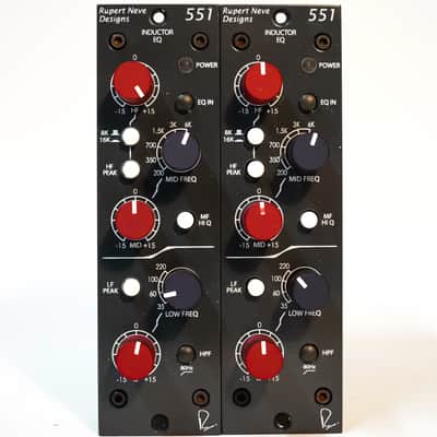 Rupert Neve Designs 551 500 Series Inductor EQ Pair