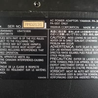 Yamaha CS1x Control Synthesizer Blue w/ Power Supply image 8