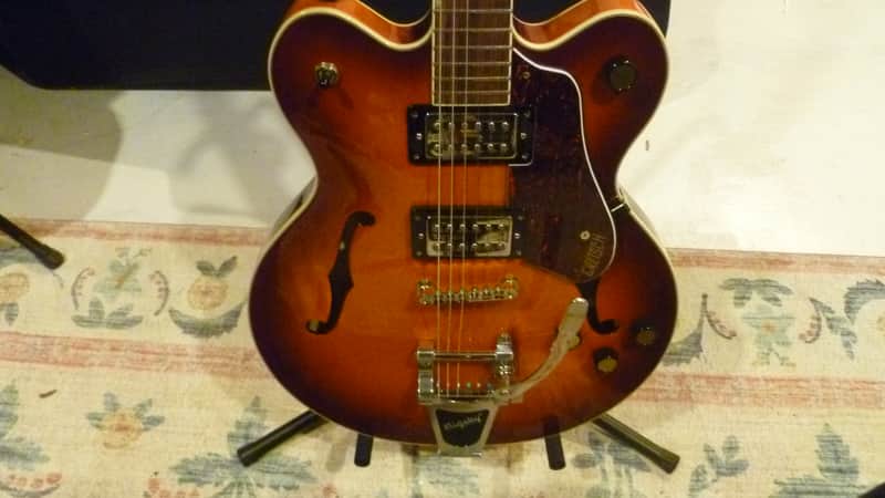 Gretsch G2622T Streamliner center block with Bigsby 2025 - Dark Sunburst W/ Bigsby. image 1