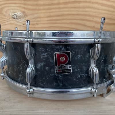 Premier  1960’s premier snare drum 1960’s Black marble imagen 1