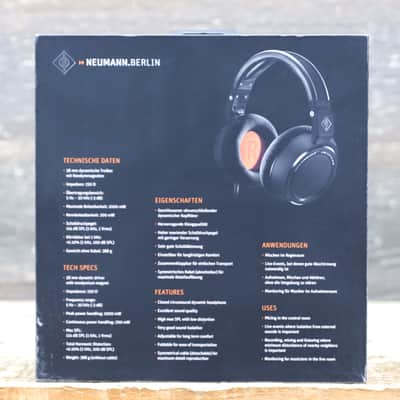 Neumann NDH 20 Black Edition Premium Quality Closed-Back Studio Headphone image 2