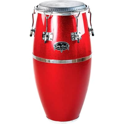 Gon Bops Roberto Quintero Signature Congas Regular 11.5 in. Red Sparkle image 1