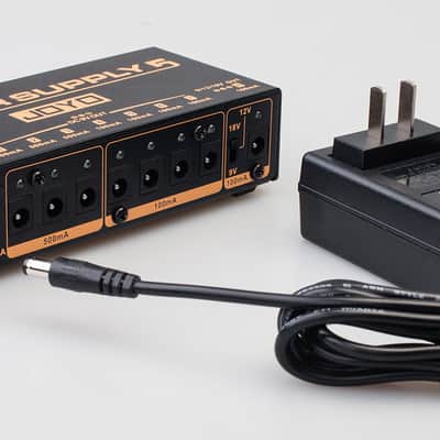 Joyo JP-05 Power Supply 5 Pedal Power Supply 8 Outputs 9v 12v 18v USB Rechargeable image 3