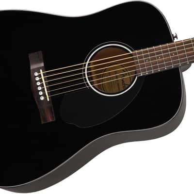 Fender CD-60S Dreadnought Walnut FB Black image 5