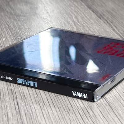 Yamaha SY85 // Voice Data Disk - VD8502 SUPER SYNTH // Boxed & Rare image 4