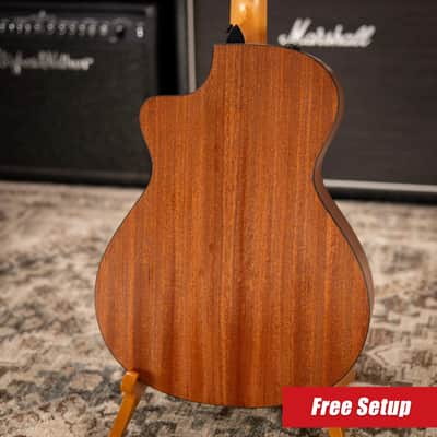 Taylor 112ce Grand Concert Acoustic/Electric Guitar with Gig Bag image 2