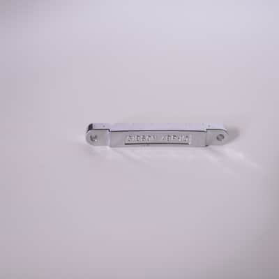 Gibson ABR-1 Tune-O-Matic Bridge with No Saddles Chrome image 3