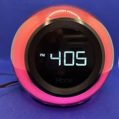 iHome iBT29BC Bluetooth Color Changing Dual Alarm Clock FM Radio image 2