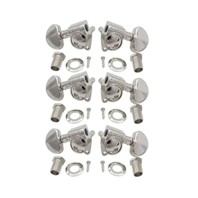 Grover 102N Rotomatic 3 + 3 Tuners - Nickel image 2