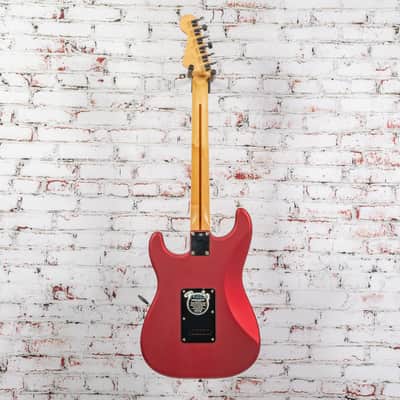 Fender - 2003 MIM Standard Stratocaster Electric Guitar - Satin Candy Apple Red - x3596 - USED image 7