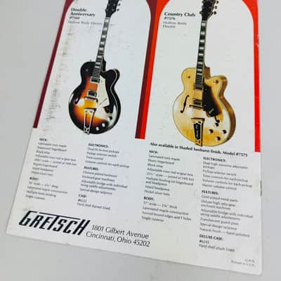 Gretsch Guitars Catalog 1975 Bild 2