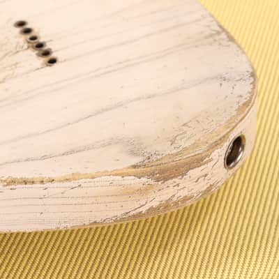 Fender Custom Shop 1957 Telecaster Ultimate Relic White Blonde Masterbuilt Andy Hicks image 16