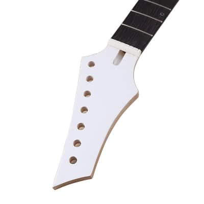 Canadian Maple 7-String Guitar Neck, 24 Fret, In-Line Headstock image 2