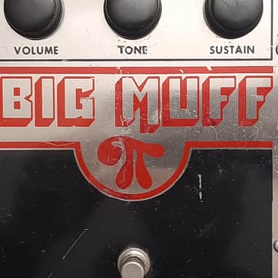 1978 - Op-Amp - Vintage Electro-Harmonix Big Muff Pi V5 (Op Amp Tone Bypass) 1978 - 1980 - Silver image 11